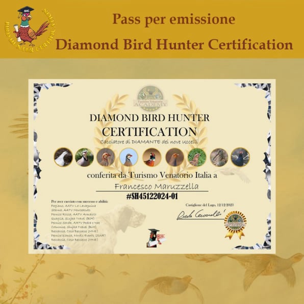 Pass Caccia Bird Hunter Certification
