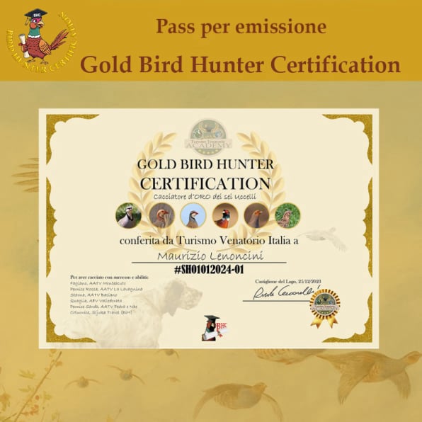 Pass Caccia Bird Hunter Certification