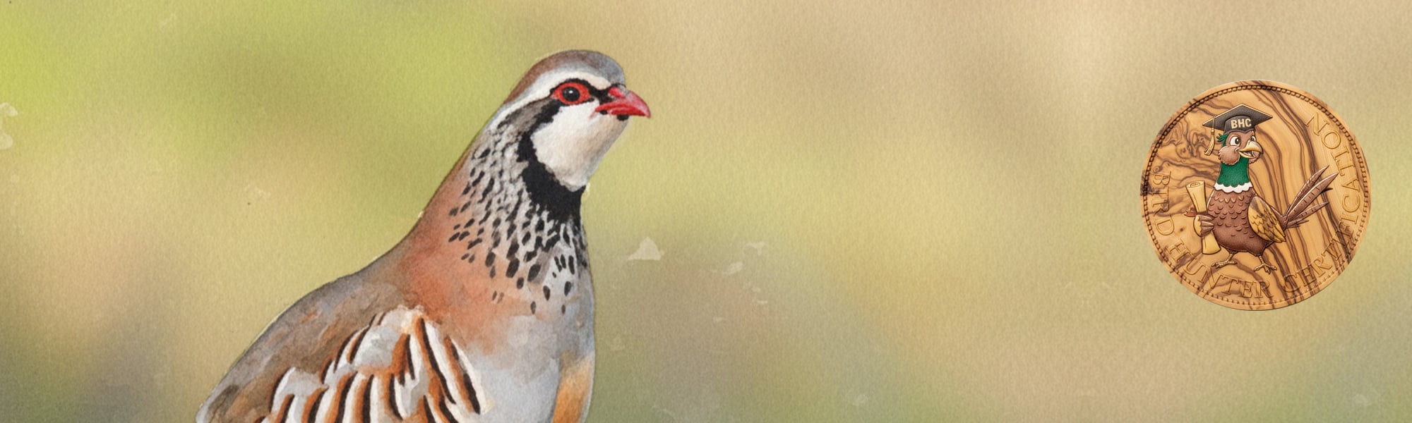 Bird Hunter Certification caccia a fagiano, pernice rossa, starna, pernice sarda, quaglia selvatica
